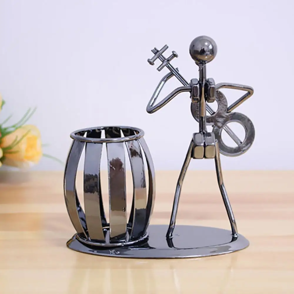 Pen Holder Cup Desktop Stand Storage Box Home Decoration Figurine Gifts Toy
