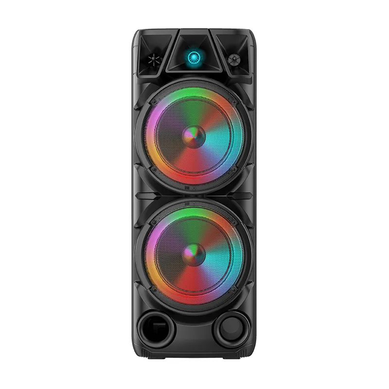 

Двойная 8-дюймовая Беспроводная колонка, сабвуфер с усиленными басами, мощностью 40 Вт, с микрофоном