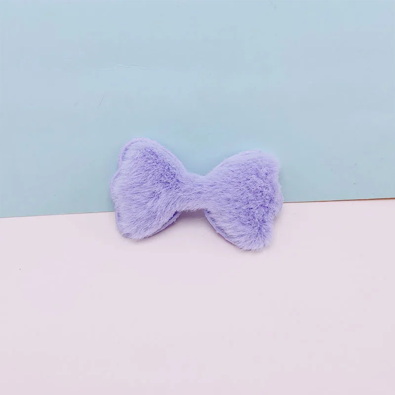 Мягкие патчи с плюшевым бантом ручной работы аппликации для одежды швейные