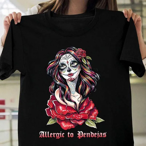 

Tattoo Girl, Allergic To Denvejas Unisex T-shirt