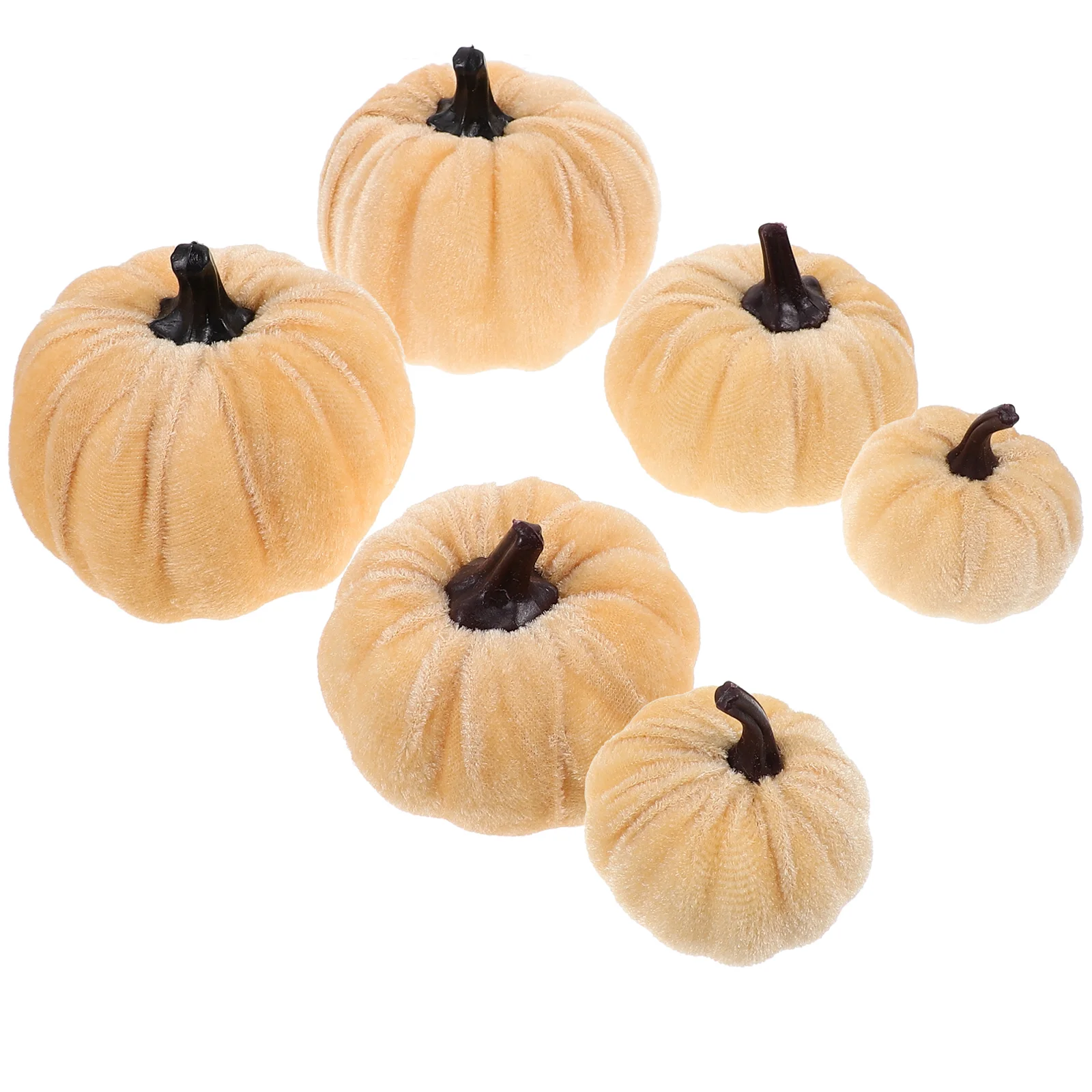 

Simulation Pumpkin Decoration Simulated Fall Ornament Fake Small Pumpkins Halloween Decorative Props