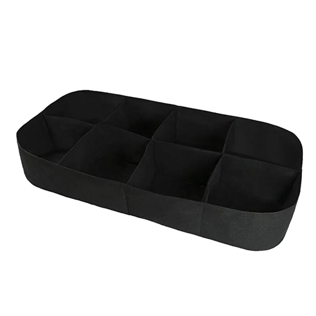 

Reusable Plant Grow Bag Breathable Felt Planter Foldable Flower Raised Bed Greenhouse Planting Tray Balcony Home
