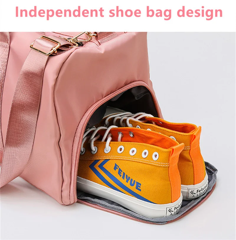 Fashion Women'S Travel Bag Large Capacity Shoulder Sports Bag Weekender Voyage Packing Cubes For Travel Organizer Oxford Handbag