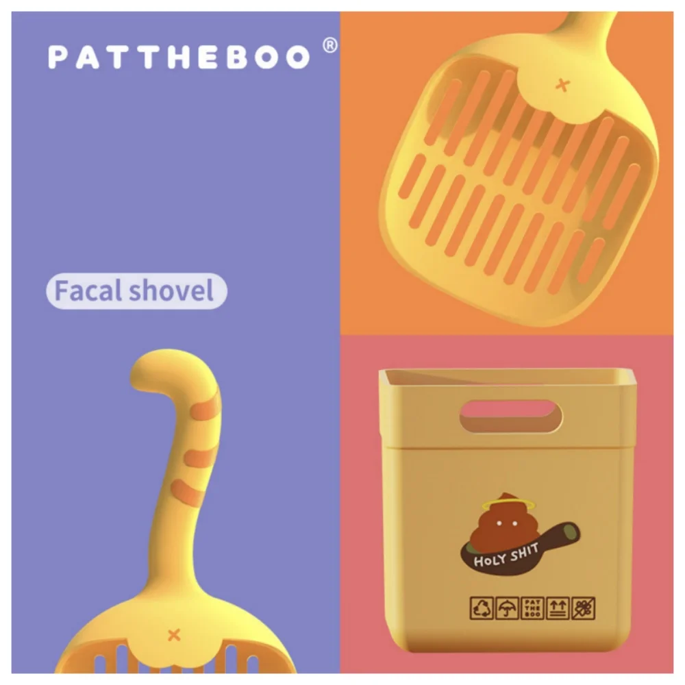 Совок для искусственного космического кошачьего туалета небольшой легкий