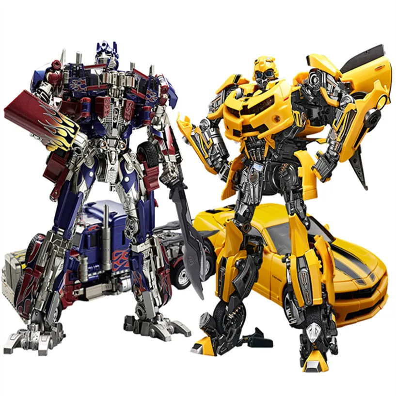 Optimuss Primer Transformers Alloy Robot Bumblebeer Jetfire Figuras Commander Model Kids Gift