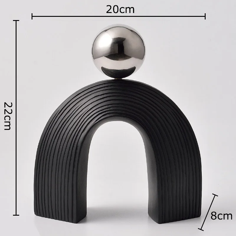 

Скульптура из смолы U-образная арка