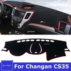 Накладка на приборную панель автомобиля, накладка от солнца, коврики для приборной панели, коврики для Changan CS35 CS35Plus 2012-2016 2018 2019, аксессуары