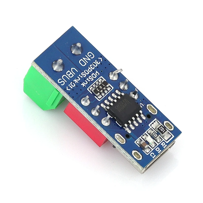 Фото Модуль триггерной платы USB-C PD PD/QC Decoy Board Быстрая зарядка USB Type-c до 12 В Высокоскоростное зарядное устройство Модуль повышения доставки питания №4