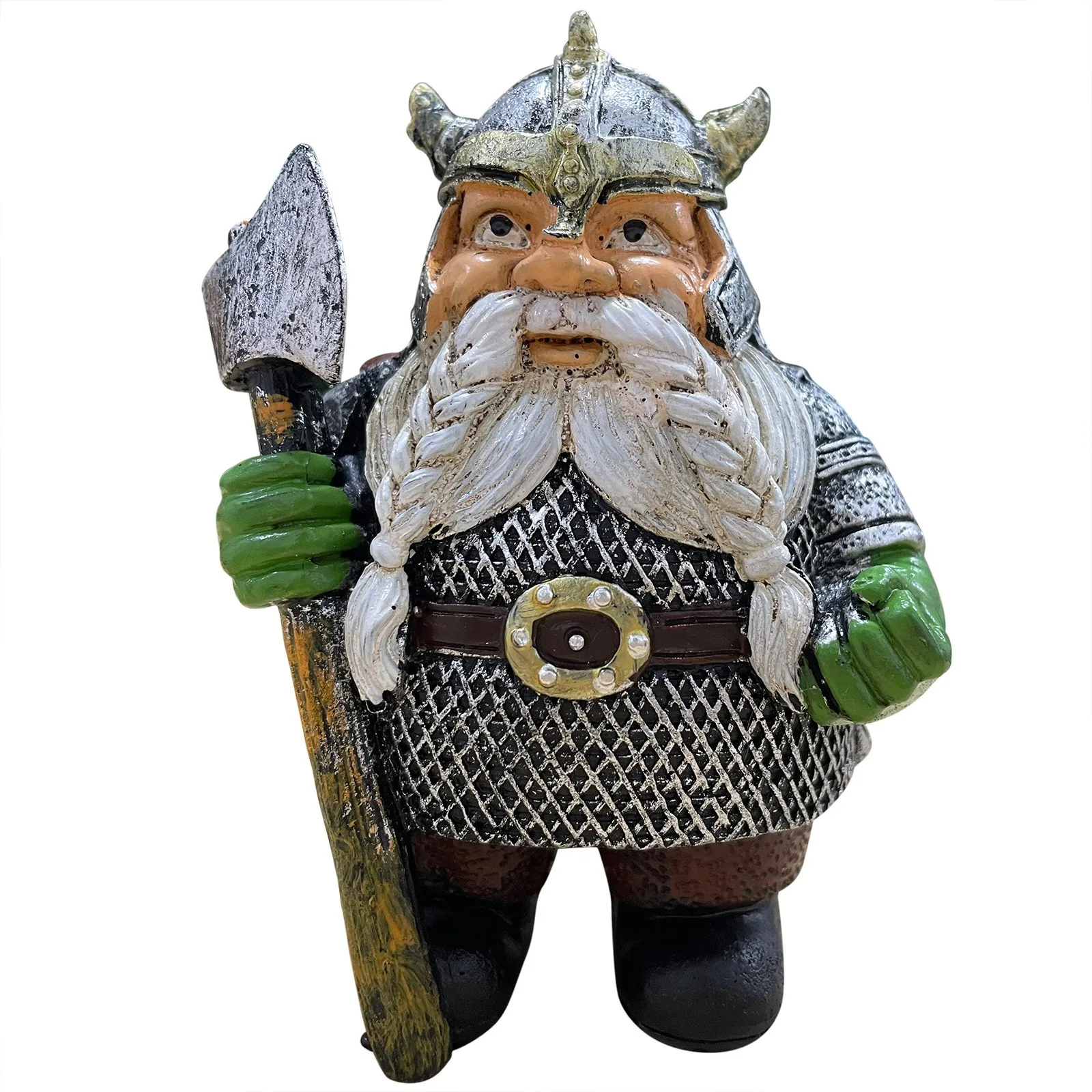 

Resin Crafts Display Mold Simulation Miniature Viking Victor Norse Dwarf Gnome Figurine Statue Garden Decor For Gard Yard Statue