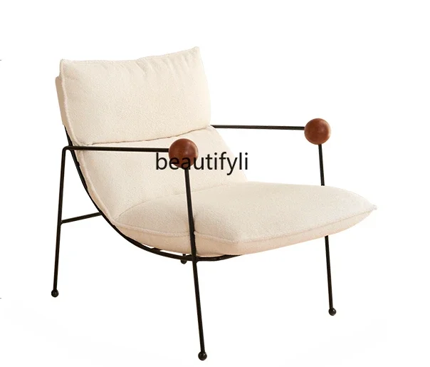 NNA Средневековый одноместный диван-кресло в стиле Баухаус простое ретро-кресло