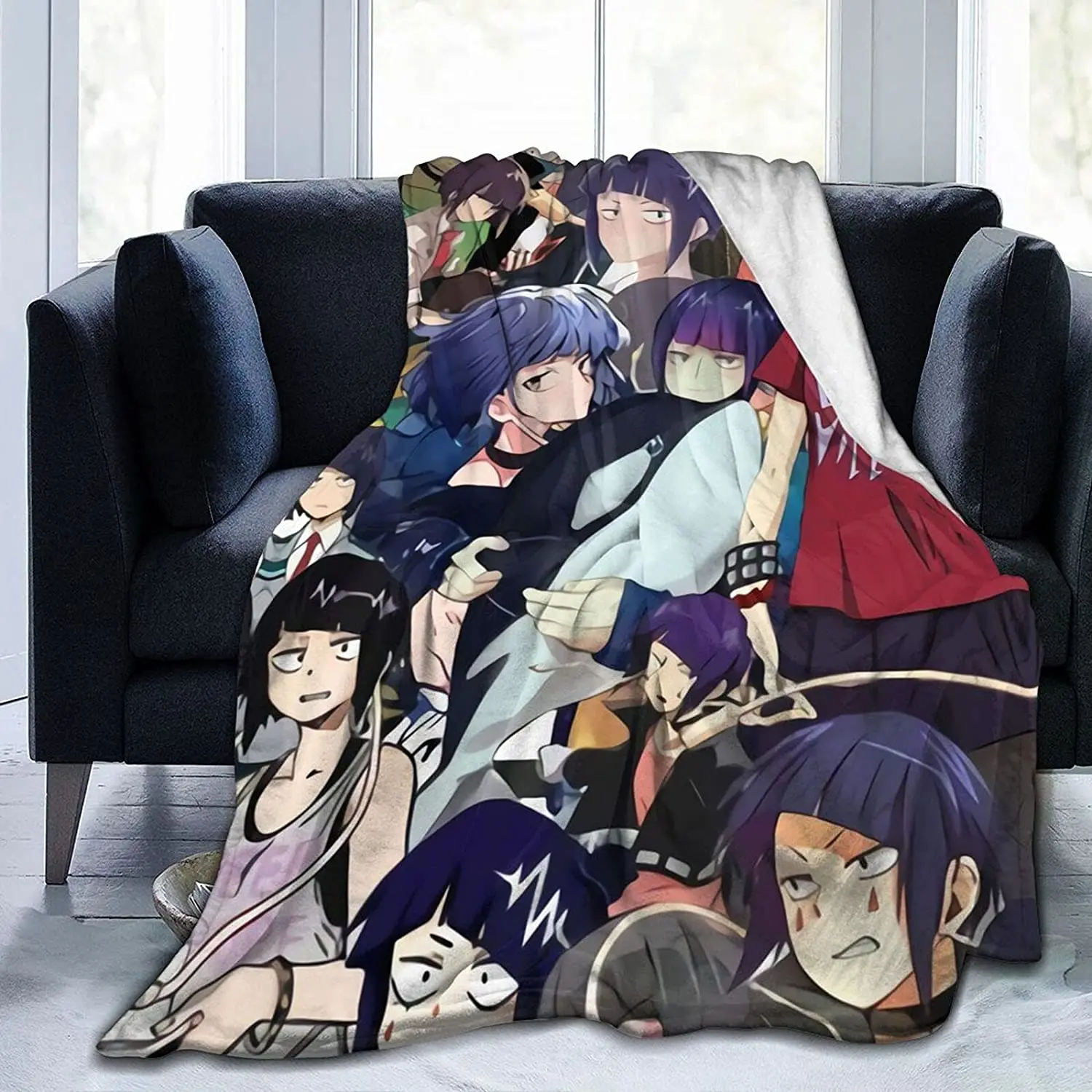 

Kyoka Jiro Fluffy Soft and Comfortable Blanket, Anime Warm Embrace of Sympathy