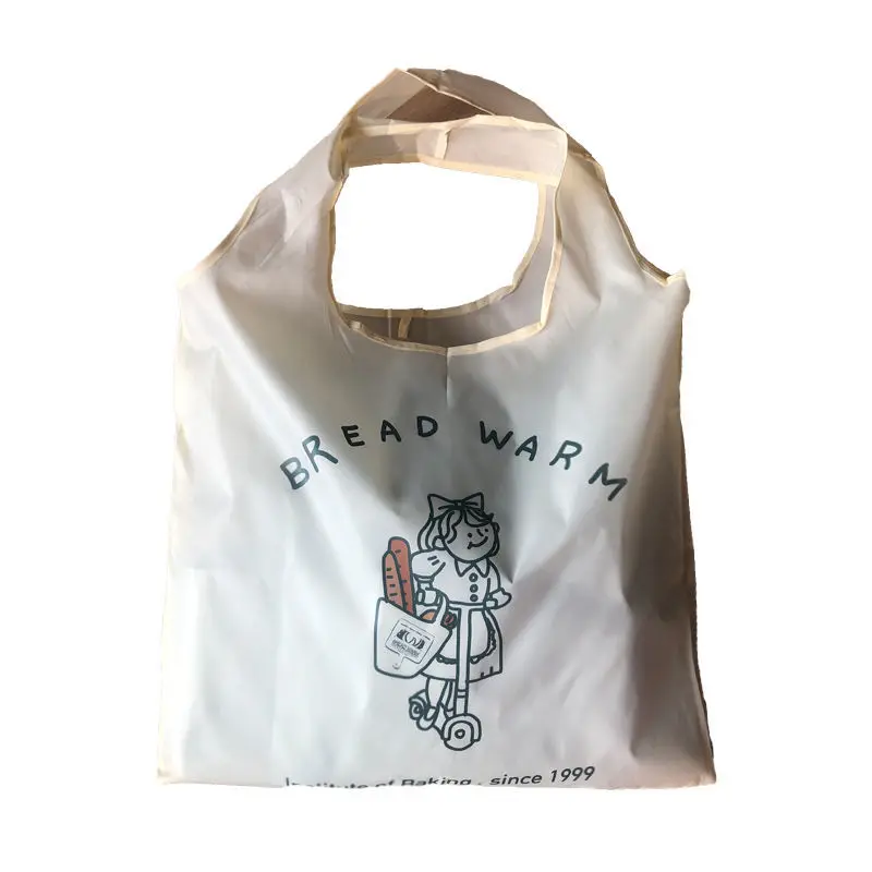 Thickened Supermarket Shopping Bag Shoulder Bag Folding Waterproof Large Capacity Organizer Storage Bags Leisure Cloth Bag Envir