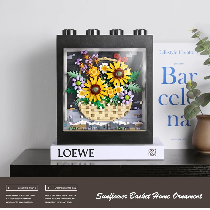 Lizhi строительные блоки LOZ Вишневый ТРАМ японское уличное украшение для дома