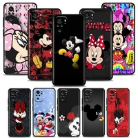 cute mickey mouse cartoon phone case for redmi 6 6a 7 7a 8 8a 9 9a 9c 9t 10 10c k40 k40s k50 pro plus gaming silicone case