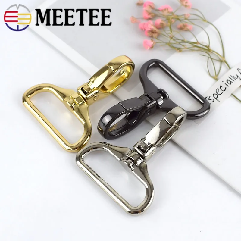Металлический ремешок для сумки 32 мм 4/10 шт. Meetee BF032 | Дом и сад