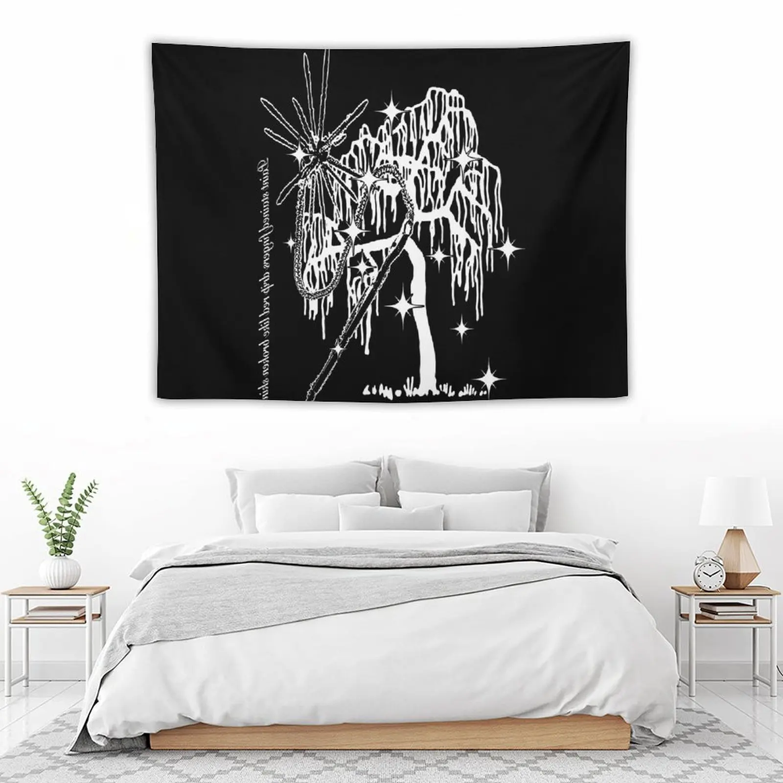 Ecco2k Drain Gang Aloegarten Tree логотип гобелен украшение дома настенный