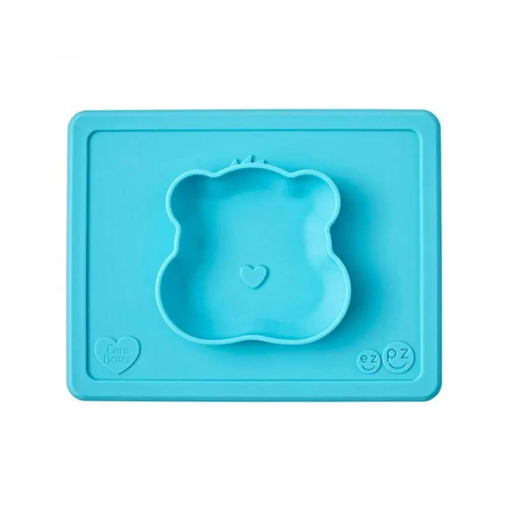Силиконовая тарелка-плейсмат Ezpz Happy Bowl Care Bear Edition |