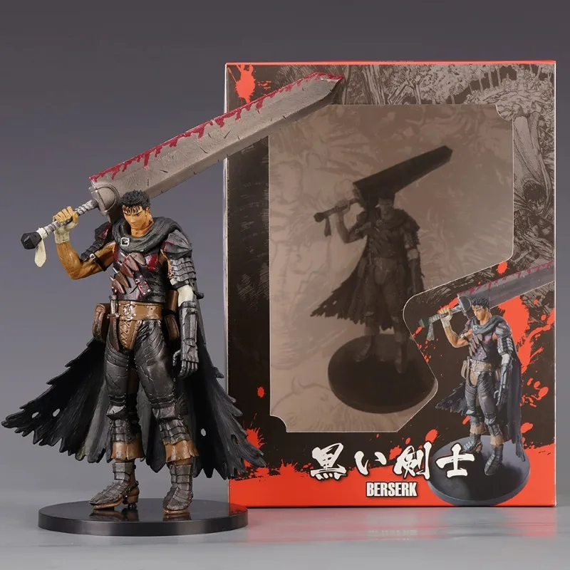 

Фигурки героев Аниме Berserk, экшн-фигурки черного меча, 21 см, аниме фигурки, коллекционные игрушки для мальчиков, фигурки, прекрасные украшения