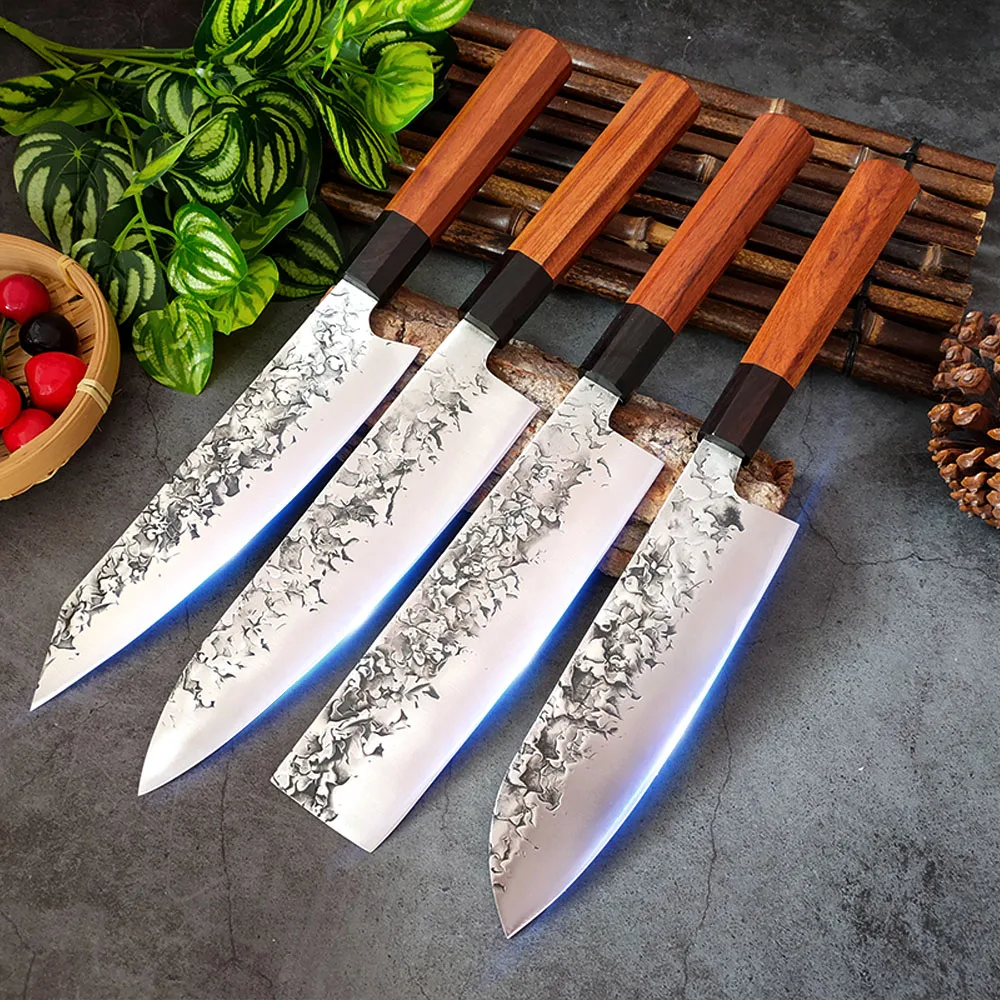 

Forged 5Cr15Steel Outdoor Hunting Cleaver Knife Santoku Knife Kitchen Novel Kitchen Utensils and Gadgets for vegetables Utensils