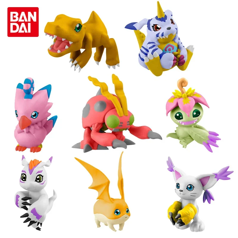 

Фигурки героев BANDAI Digimon «Приключения греймона», агумон, гасяпон, модель, безделушка, подлинные фигурки аниме, коллекционные подарки, игрушки