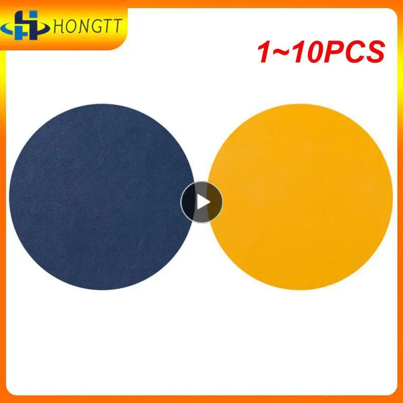 

1~10PCS Inch Soft Sponge Interface Pads 125mm Sanding Pad And Hook&Loop Sanding Discs For Surface Polishing Buffer Backing Pad