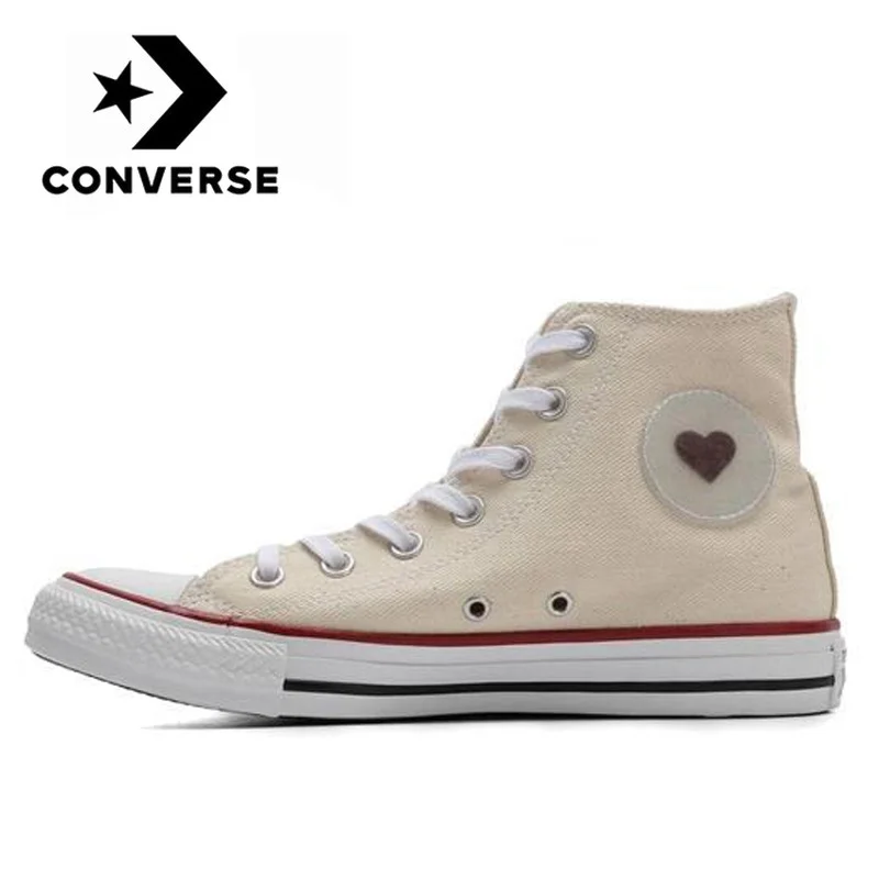 Original Converse Chuck Taylor All Star Sucker Love Denim High Top Skateboarding sneakers High comfortable casual canvas Shoes