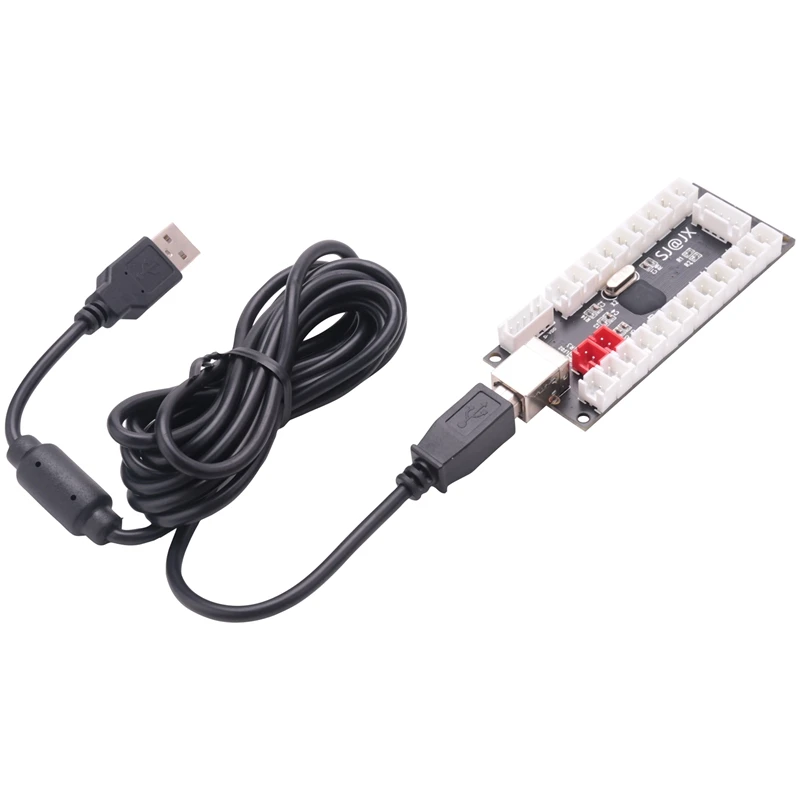 Фото USB-энкодер для аркадных игр с нулевой задержкой, джойстик для MAME Jamma, запчасти для аркадных игр. №3