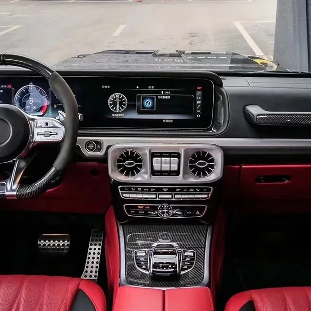 

Genuine Dry Carbon Fiber Interior For Benz G Class W464 G500 G63 G65 G550 G63 AMG Interior trim Car interior