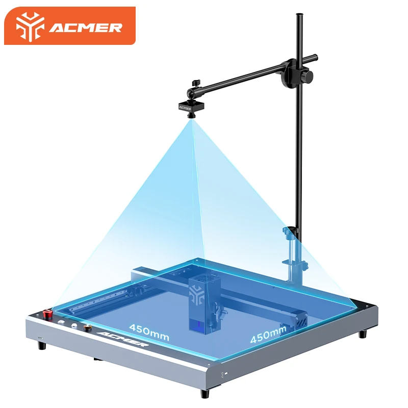 Камера ACMER A500 совместимая с LightBurn 5 миллионов пикселей широкоугольный объектив 100°