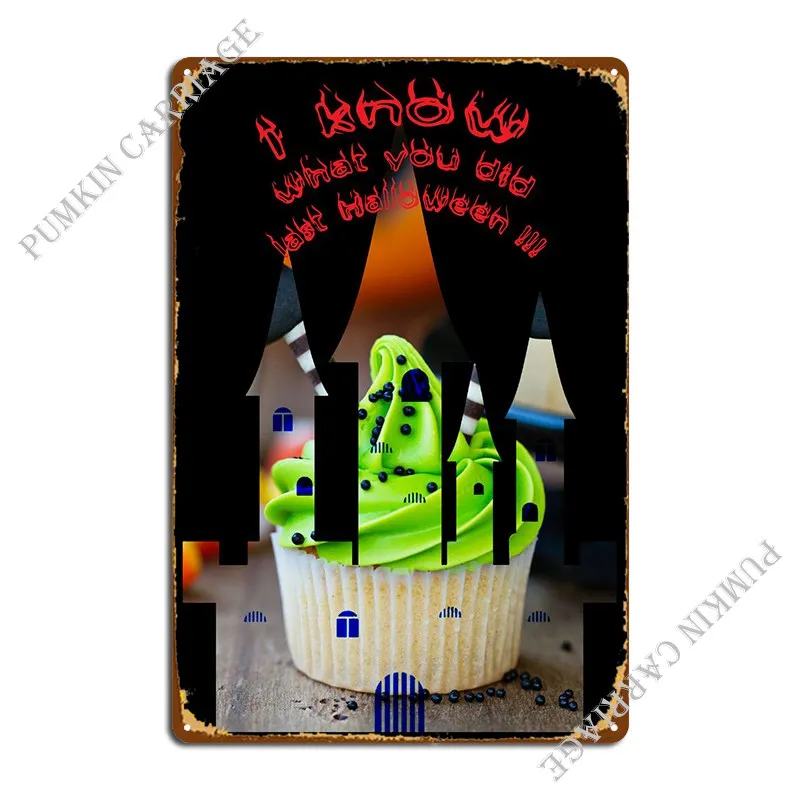 

Cake And Scary House Metal Sign Cinema Kitchen Design Cinema Tin Sign Poster