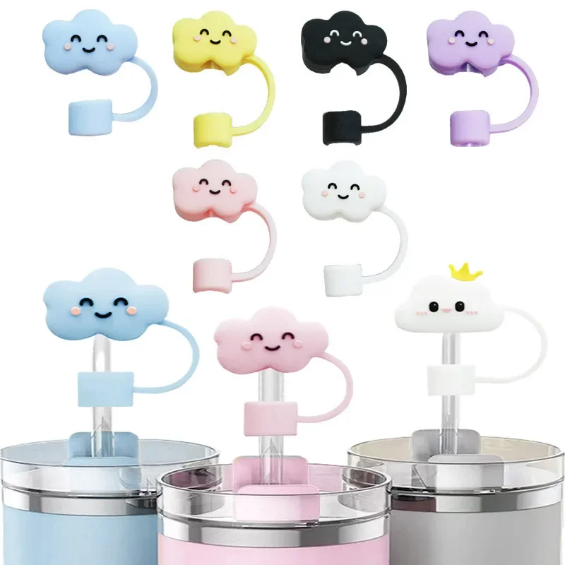 10 мм силиконовые защитные соломинки Lovely Cloud для чашки Стэнли 30 и 40 унций