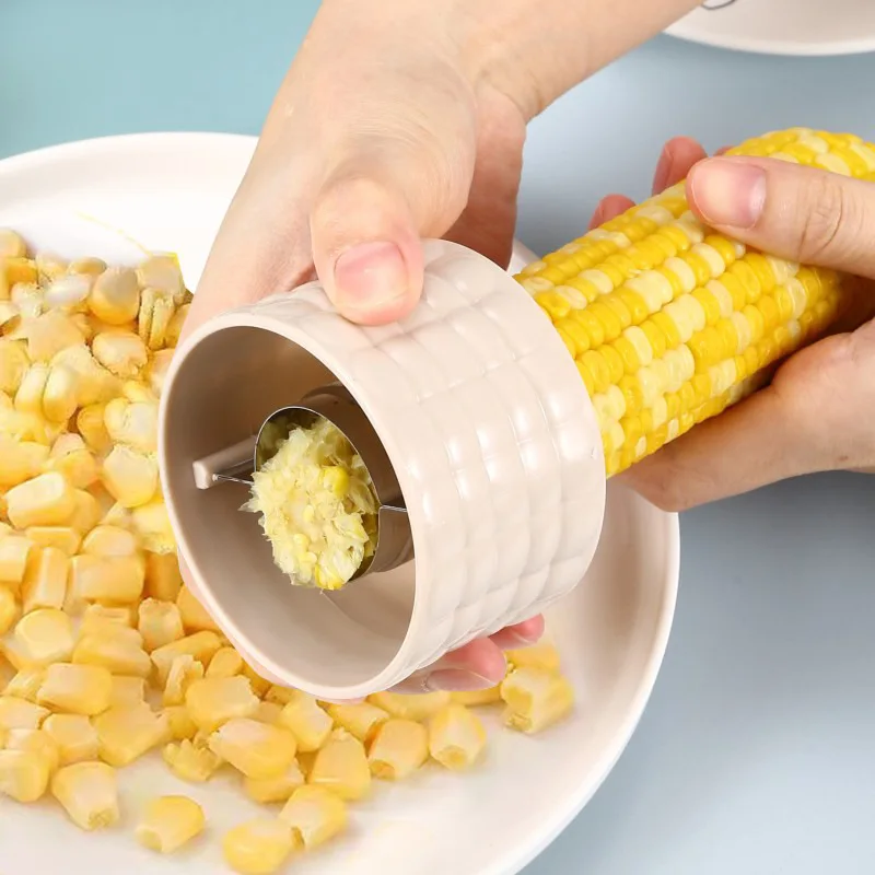 

Corn Stripper Peeler Cob Cutter Thresher Corn Stripper Fruit Vegetable Tools Cooking Tools Kitchen Accessories Cob Remover