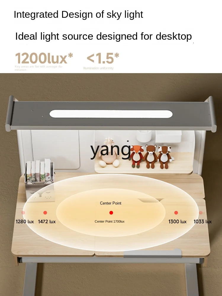 Большой уличный светильник Yhl настольная лампа для защиты глаз неба полный