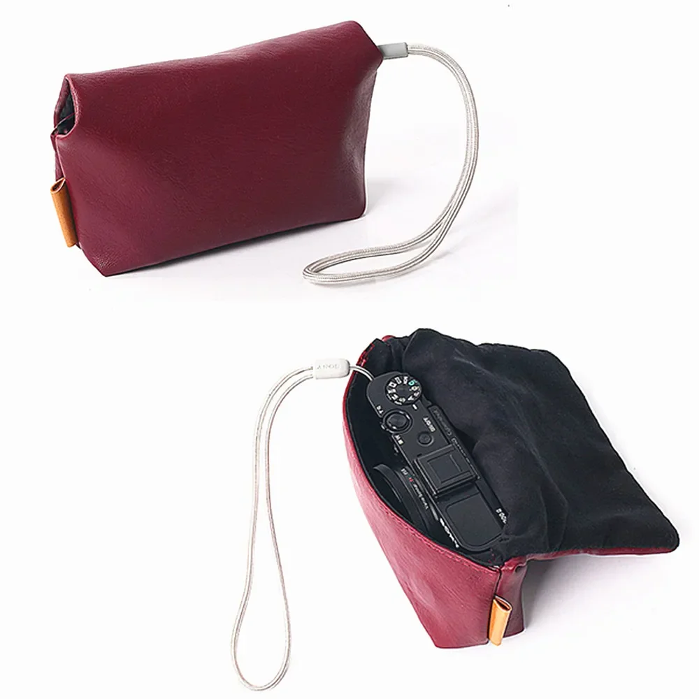 Мягкий чехол из искусственной кожи для SONY ZV-1 ZV1 RX100 VII VI V IV II HX95 Ricoh GR III IIIx GR3 GR3x Canon G9x