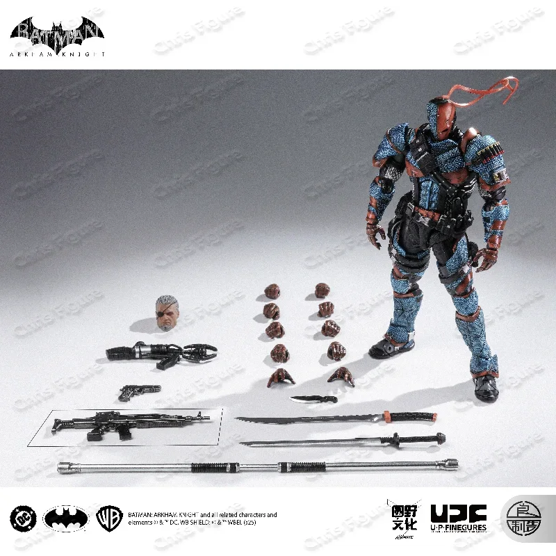 В наличии: Коллекционная фигурка Deathstroke (DC002) из серии Arkham Knight, масштаб 112, готовая модель, подарок для коллекционеров. (art.: 3920da0710096) - 3920da0710096