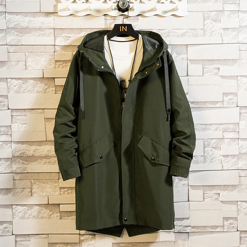 Мужская ветровка с капюшоном цвет в ассортименте