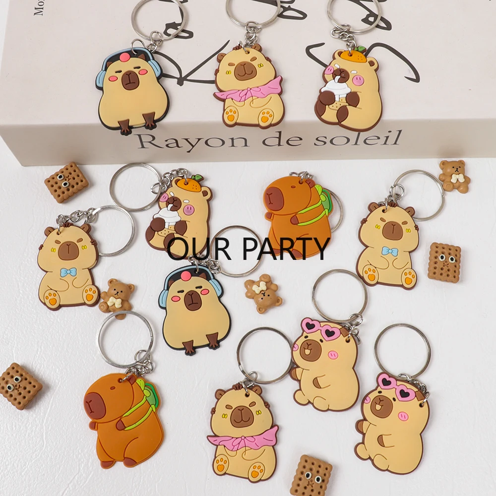 

Набор брелоков с капибарами 12 шт.