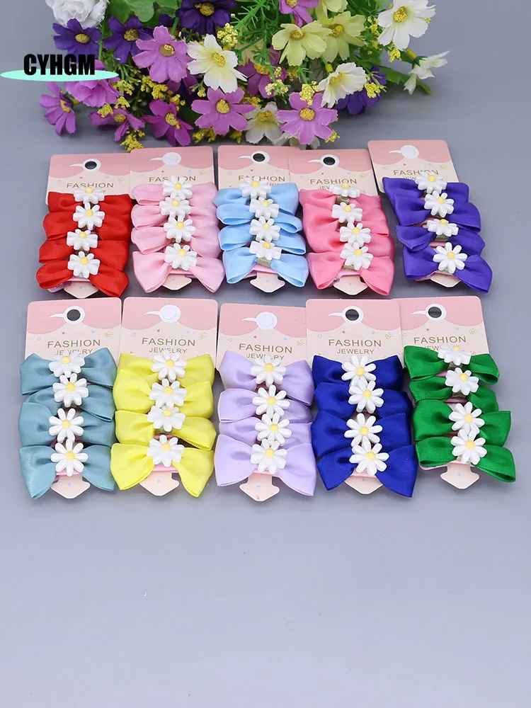 

wholesale new ribbon hair clips for girls silk hairpins cute spinki do wlosow Barrettes kawaii hanfu hair accessory D04-2