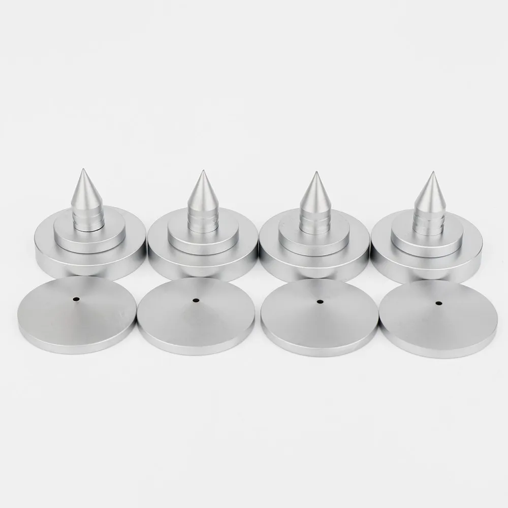 

35X37mm Hifi audio Speaker Spike Isolation Feet Brass Cone Turntable Amplifier Amp cone speaker pad