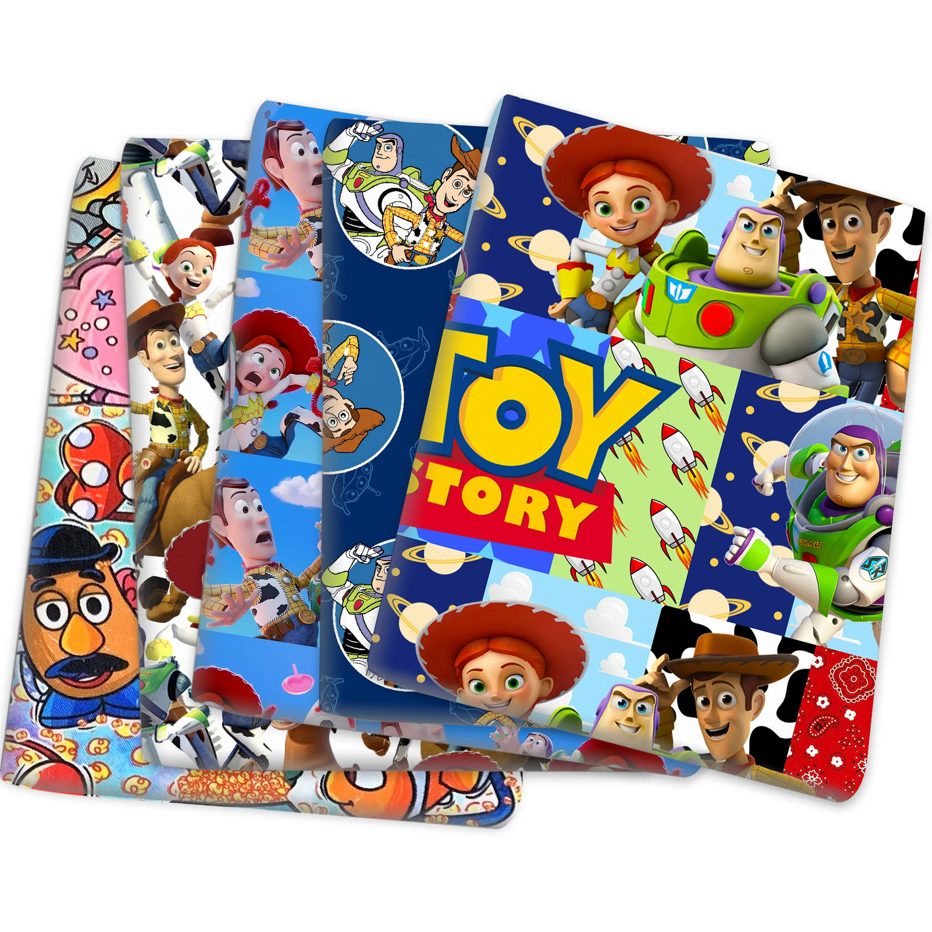 Sale Polyester Cotton Toy Story Disney Fabric For Sew Slipcover Clothes Dress Decor DIY Patchwork Quilting Needlework Material
