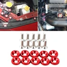 Универсальные вогнутые винты для двигателя автомобильного бампера 10 шт. для Nissan j11 j10 Juke X-trail T32 Qashqai tiida Sunny March Murano Geniss