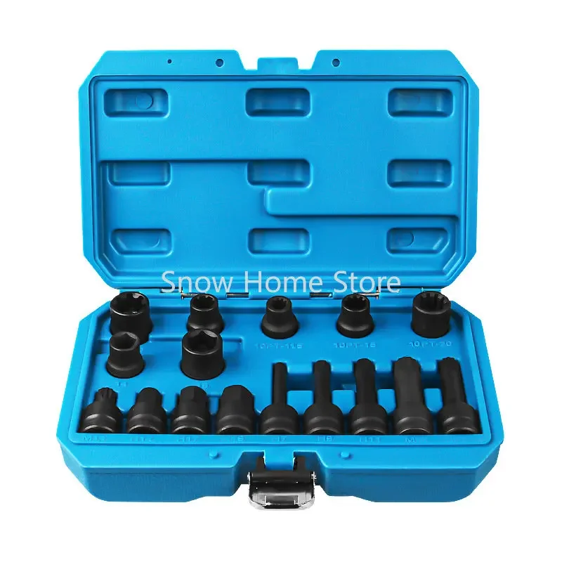 1/2-дюймовая пневматическая втулка шестиугольной формы набор партии давления