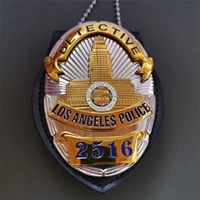 american metal pd badge lapd badge no 2516 accessories film and television props 11