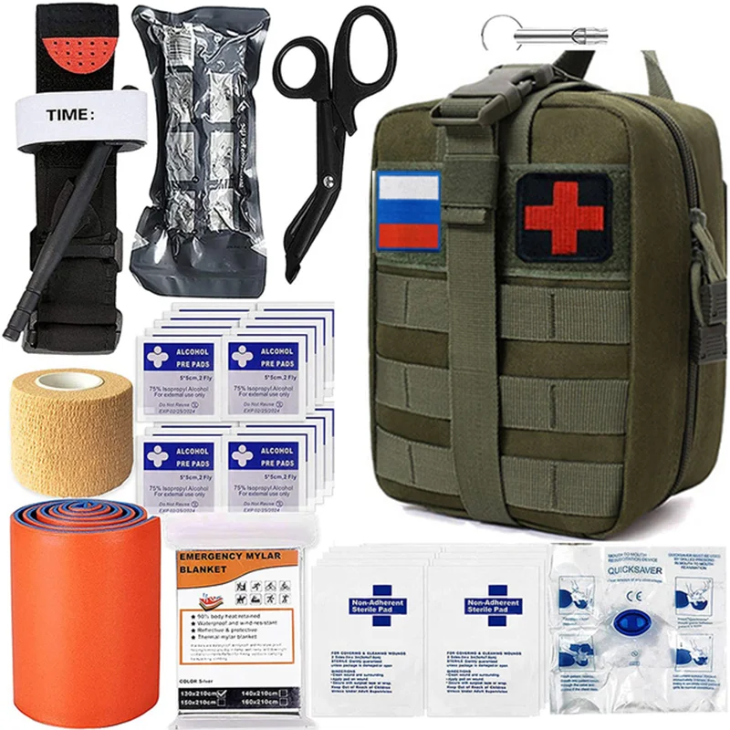 

Аварийный набор первой помощи для выживания, Военная Тактическая Сумка для администратора, сумка для насекомых, кемпинговая снаряжение, тактическая облегченная модульная система снаряжения, снаряжение для оказания первой помощи