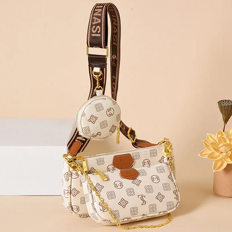 Женская модная большая сумка Повседневная на плечо с застежкой пуговицы