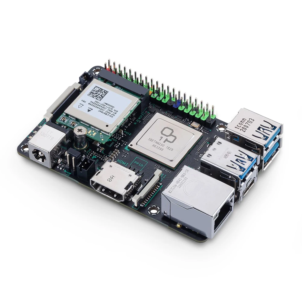 ASUS Tinker Board 2S Rockchip RK3399 Одноплатный компьютер/SBC на базе руки Поддержка Android 10/Ubuntu