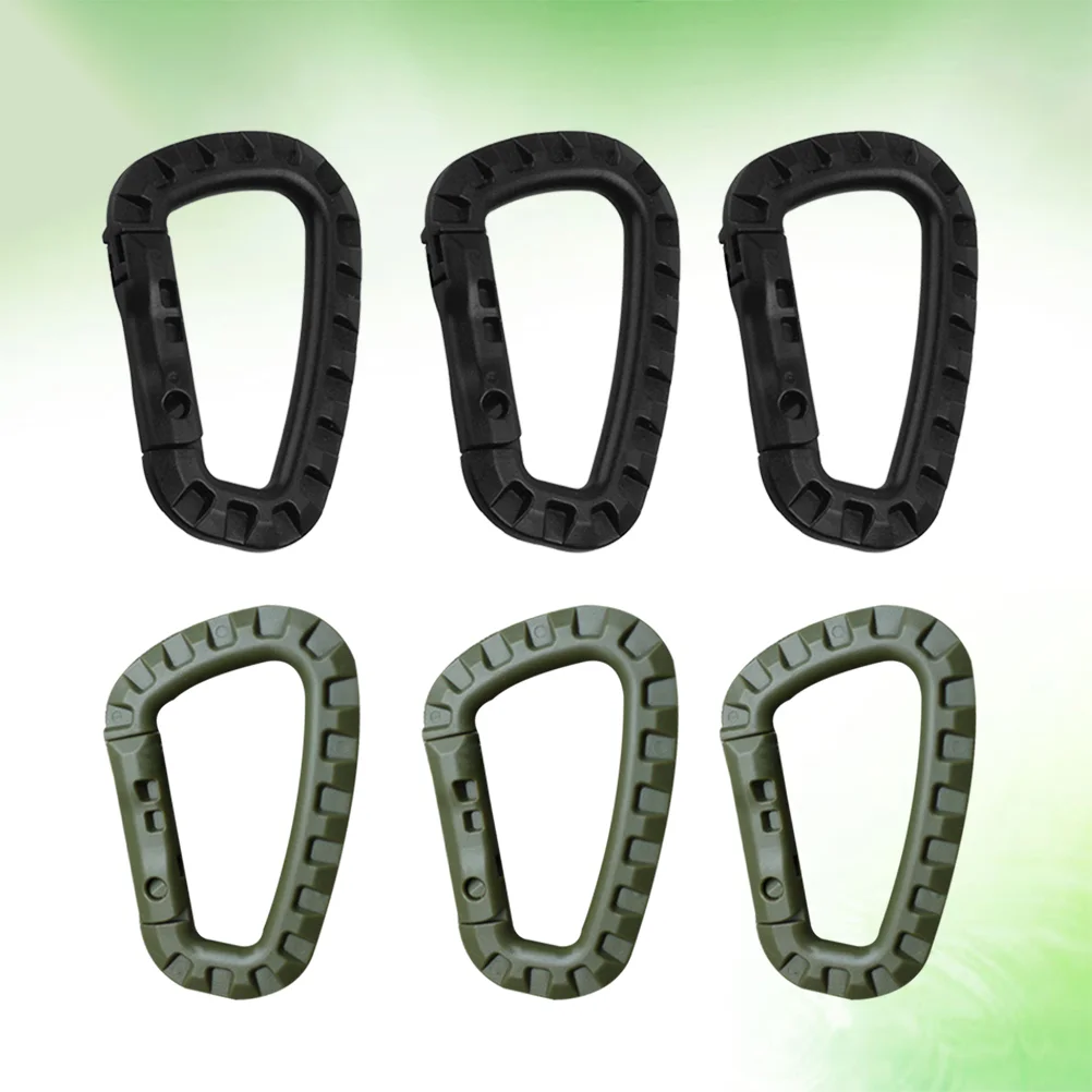 

6 Pcs Climbing d Rings