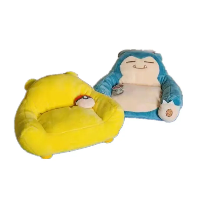 

Anime Kawaii Pokémon Pikachu Snorlax Sofa Ornament Cute Plush Toy Cartoon Doll Boy Girl Birthday Gift for Friends and Children