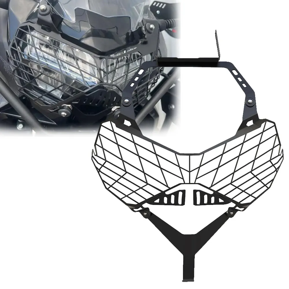 

Защита для радиатора мотоцикла, решетка радиатора, защитная крышка, защита фары для Kawasaki KLR 650 2021 2022 2023 KLR650 650KLR 650
