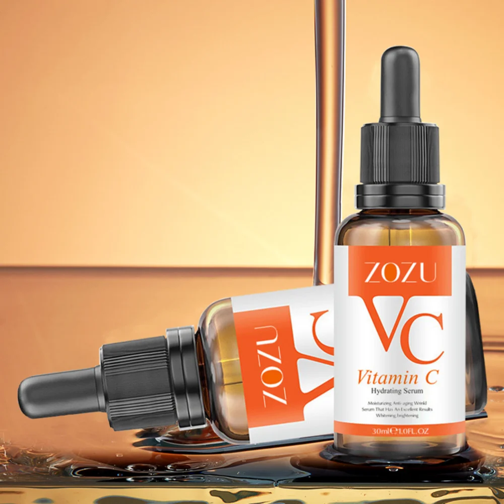 

Vitamin C Facial Serum 30ml Hydrating Moisturizing Pore Shrinking VC Essence Skin Care Products